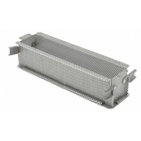 Moule rectangulaire pliant inox 24 x 5 x 6 cm