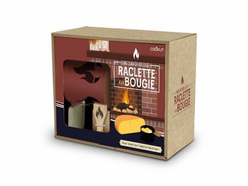 Coffret Raclette et Fondue à la Bougie Cookut 