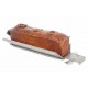 Moule rectangulaire pliant inox 24 x 5 x 6 cm