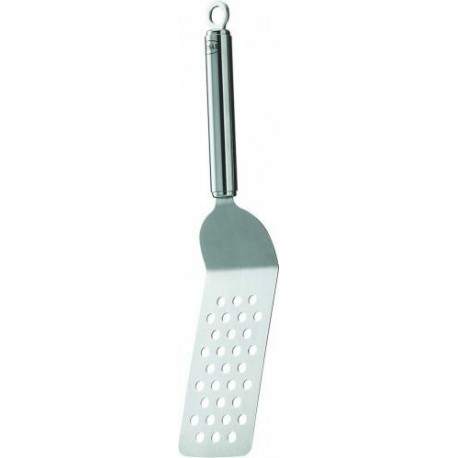 Spatule coudée acier perforée 32 cm