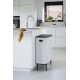 Poubelle Bo Touch Bin Hi blanche 2 x 30 L