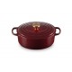 Cocotte en fonte ovale Signature Rhone 29 cm