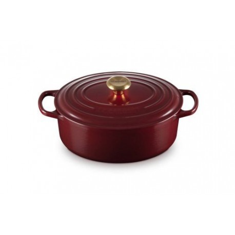 Cocotte en fonte ovale Signature Rhone 29 cm