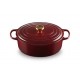 Cocotte en fonte ovale Signature Rhone 31 cm