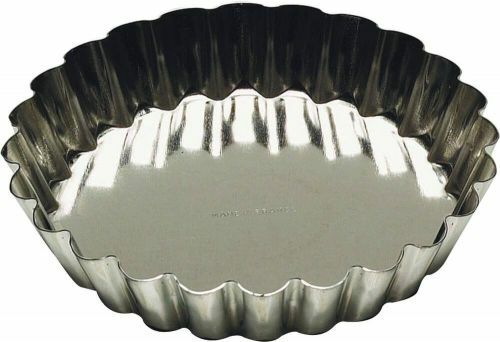 Moule tarte cannelée 24cm fer blanc - Gobel - MaSpatule