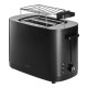 Grille pain toaster 2 tranches noir