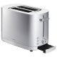 Grille pain toaster 2 tranches argent