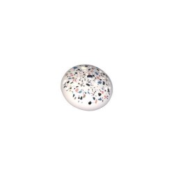 Bouton boule terrazzo polaire