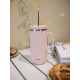 Cold cup isotherme avec anse rose pastel 60 cl