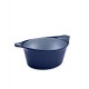 Cocotte en fonte d'aluminium bleu myrtille Ø 33 cm