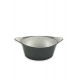 Cocotte en fonte d'aluminium gris perle Ø 33 cm