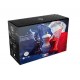 Coffret moulin poivre et sel Bistro bleu blanc rouge 10 cm