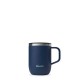 Mug isotherme avec anse granite bleu nuit 35 cl