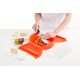 Papillote cuisson vapeur silicone rouge 1-2 personnes