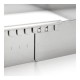 Cadre rectangulaire extensible inox de 16 à 30 cm