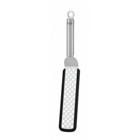 Spatule coudée silicone et acier 26 cm