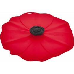 Couvercle hermétique silicone coquelicot ø 20 cm