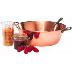 Bassine à confiture cuivre ø 38 cm