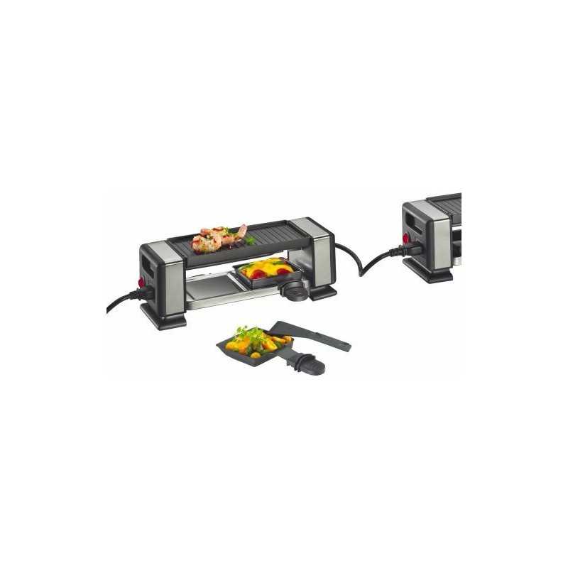 Mini Raclette/Grill électrique 350w Duo Vista2 KUCHENPROFI