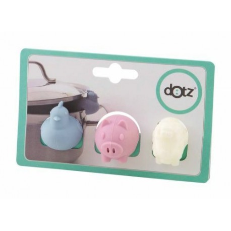 Animaux vapeur silicone - par 3