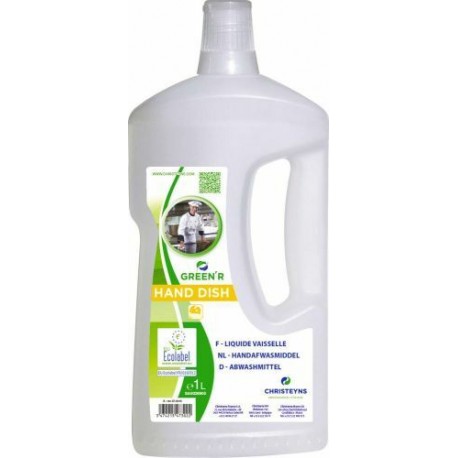 Liquide vaisselle plonge Ecolabel Green'R 1 L