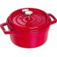 Cocotte fonte cerise ø 22 cm