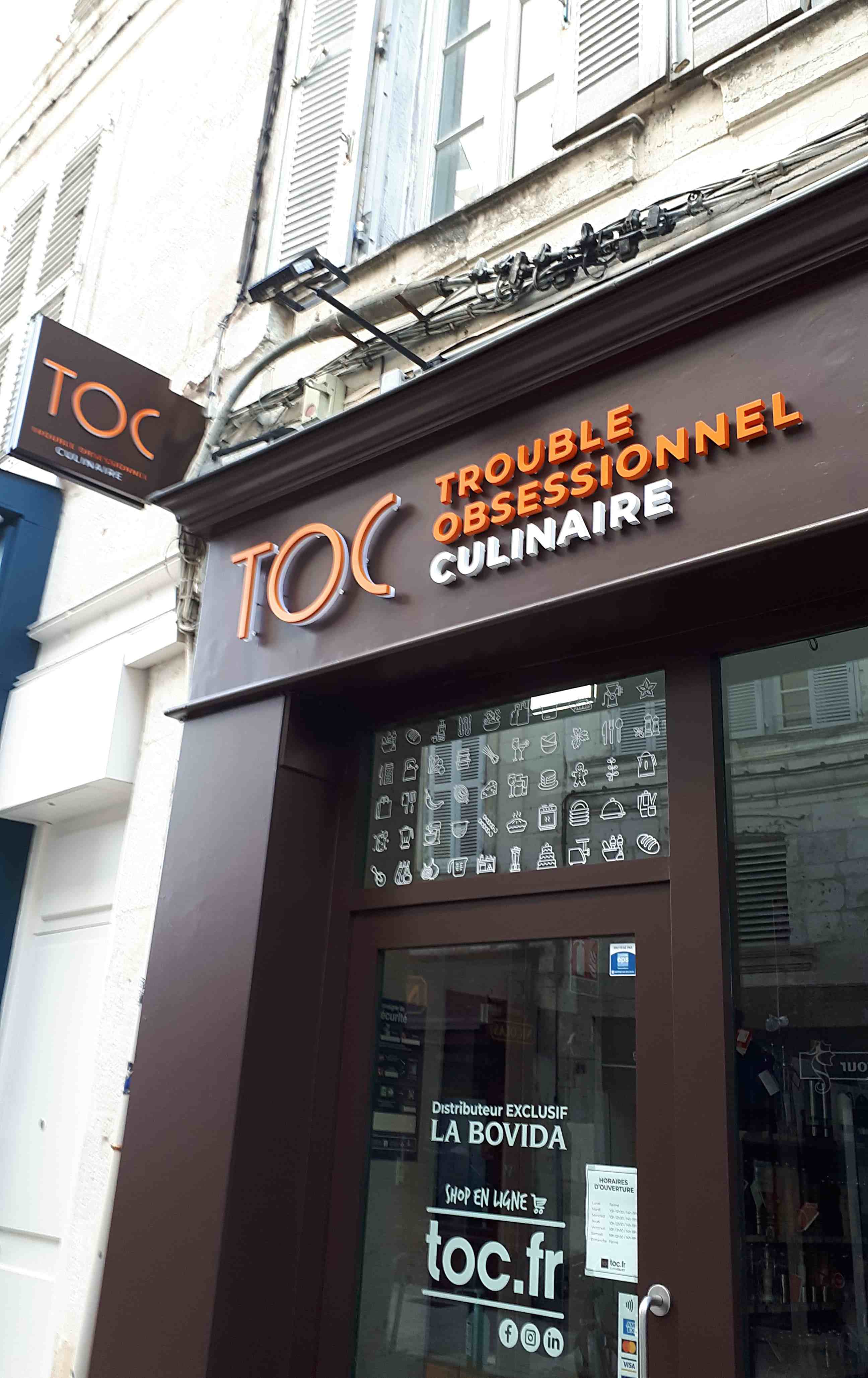 Magasin TOC La Rochelle façade