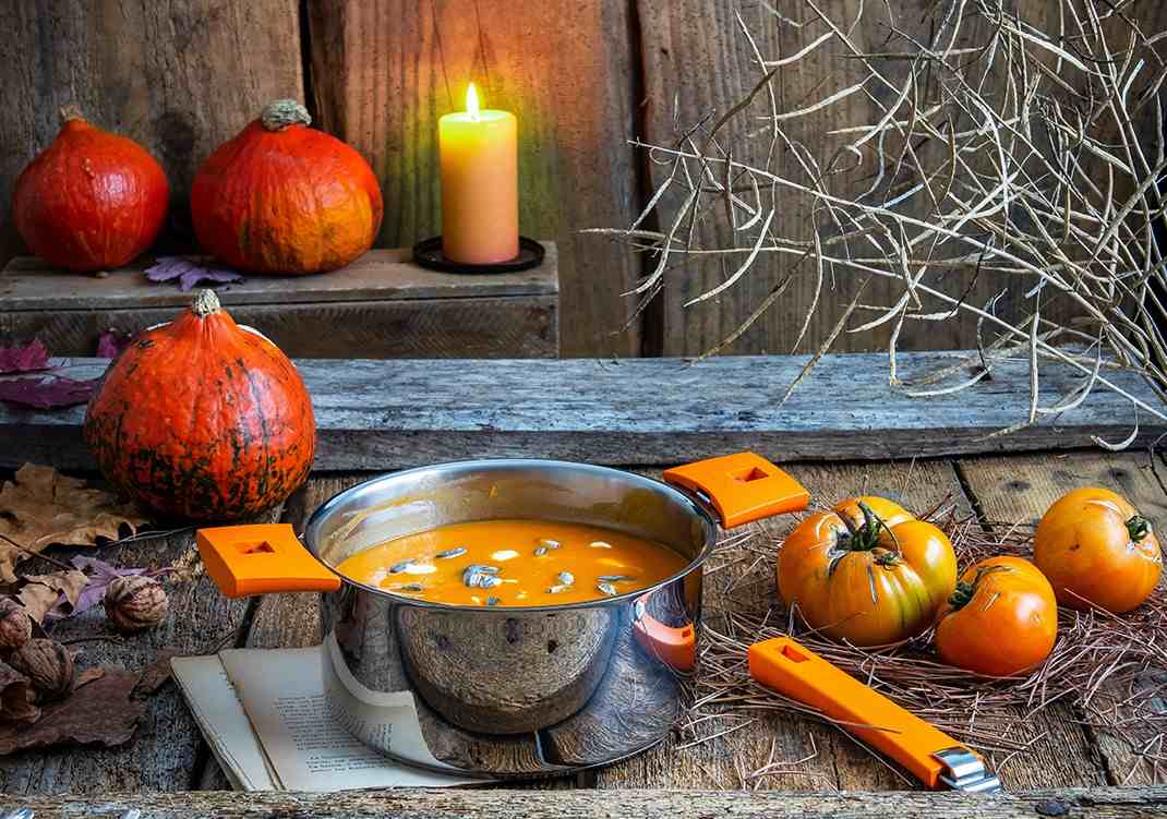 soupe de citrouille à la vendéenne